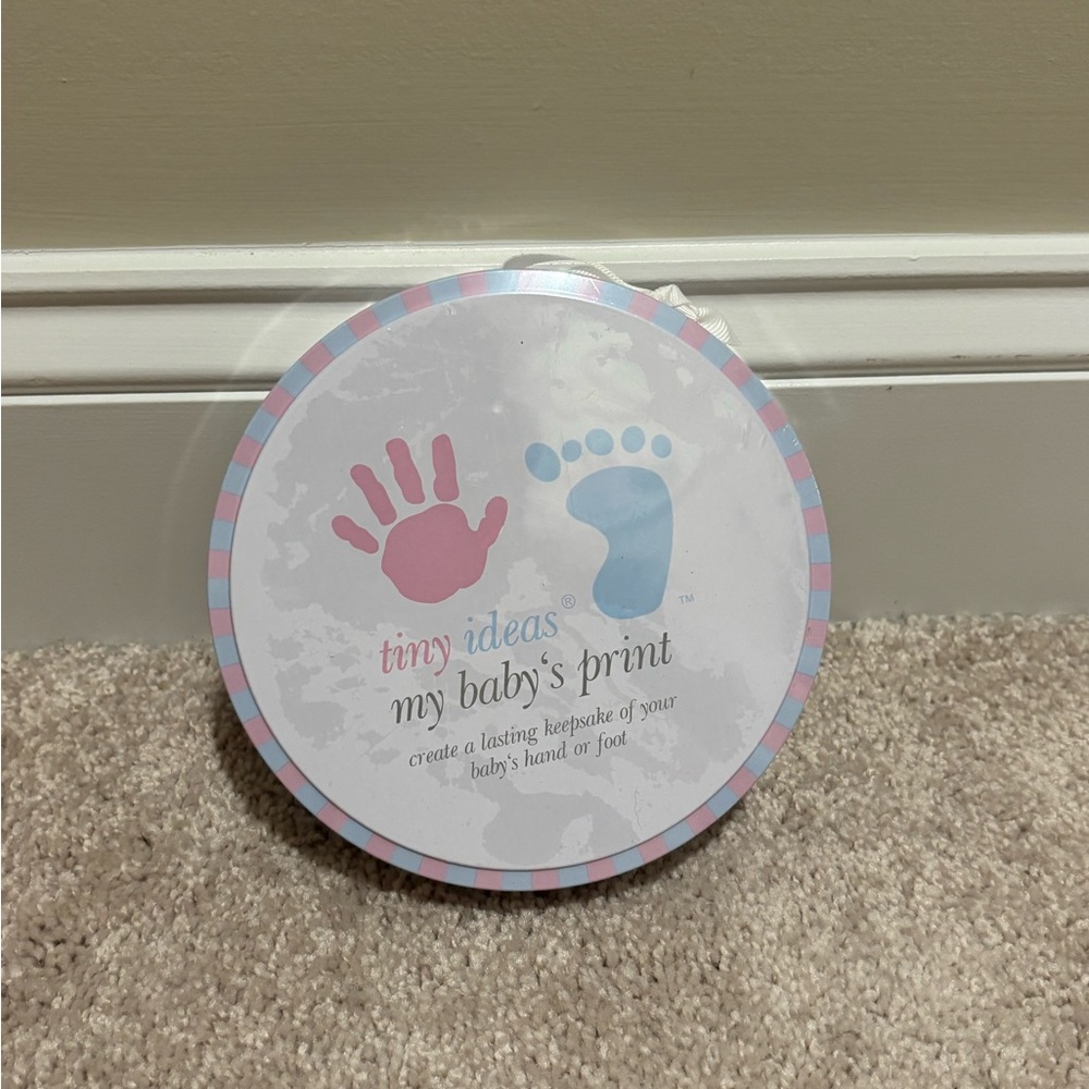 Tiny Ideas Baby Hand or Foot Print Keepsake Kit